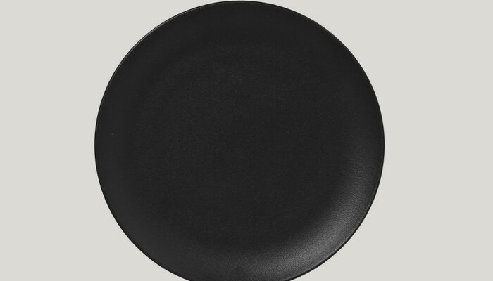 Assiette Néofusion Noire 27 cm